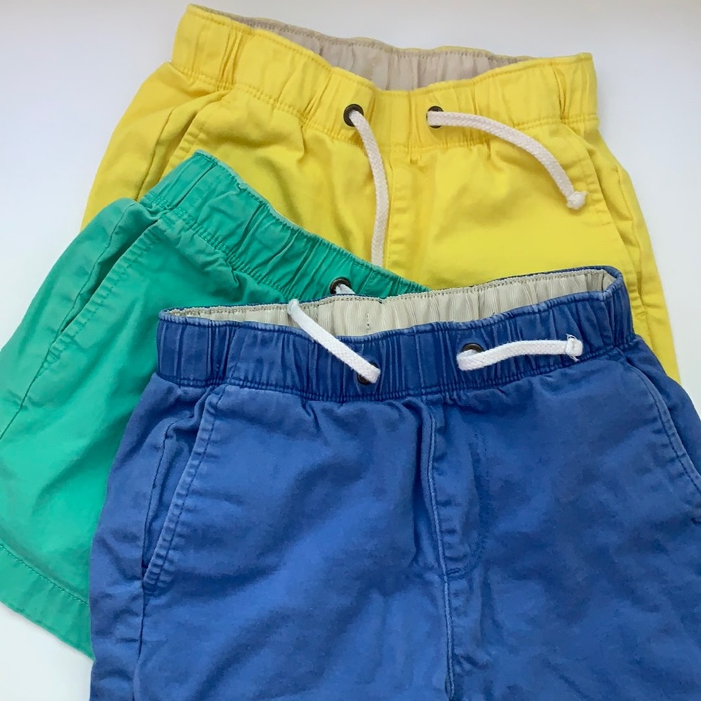 J crew crew cuts size 4 shorts.  3 pairs